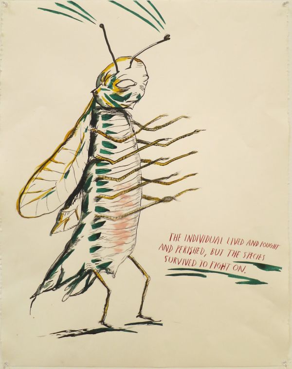 Raymond Pettibon, 'To Wit' @ David Zwirner