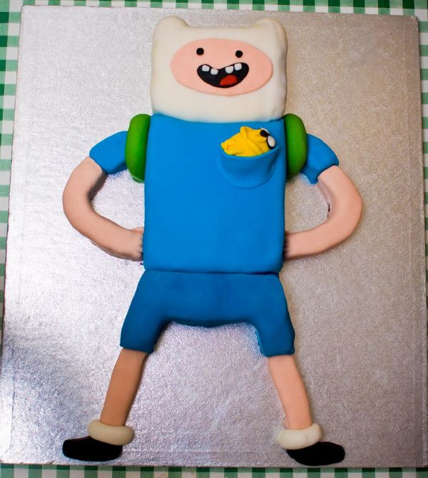 Finn the Human birthday cake