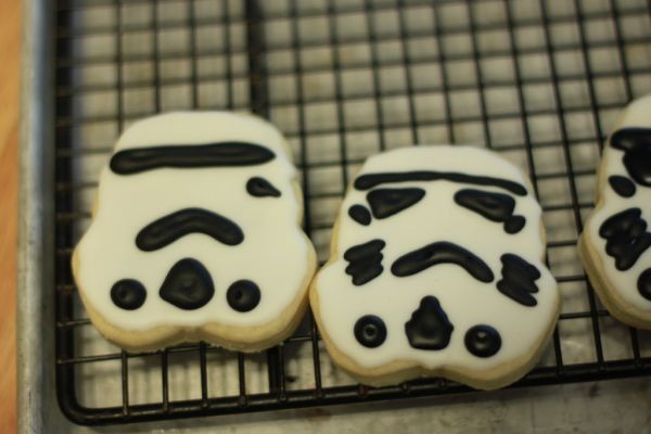 Star Wars Cookies for Moose's 5th Birthday