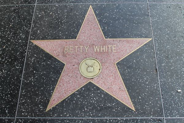 Betty White Tour - Stop #2 (Betty White's Stat on the Hollywood Walk of Fame)
