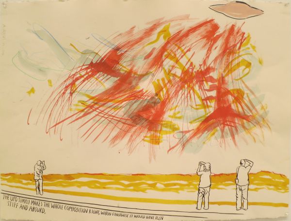 Raymond Pettibon, 'To Wit' @ David Zwirner