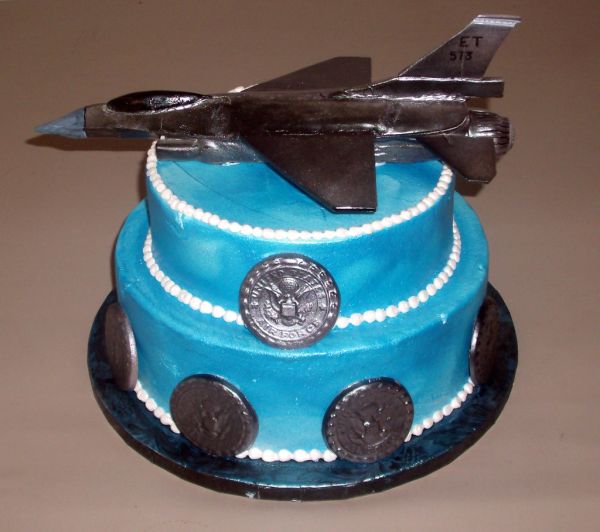 F-16 Groom's Cake