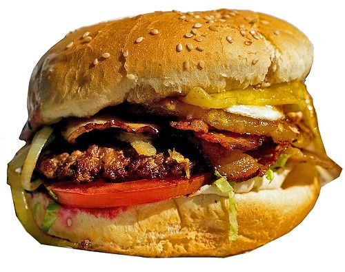 Metzis Tasty Takeaway Hamburger