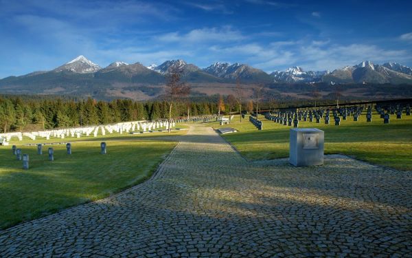 Military Cemetery In The Morning Light ~ Važec, Slovakia