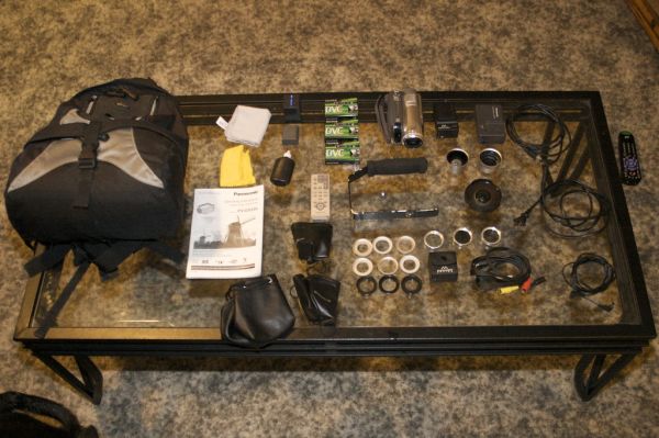 ($500 CDN) - Panasonic PV-GS320 With Baby Death