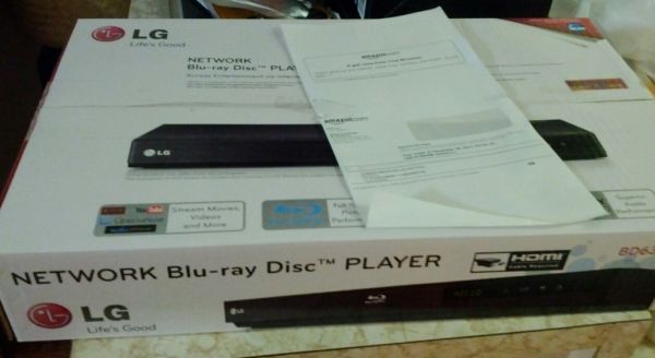 LG BD-630 Blu-Ray Player