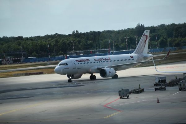 Tunisair A320-251(N), TS-IMX, named Carthage, MSN 10575 (12/2021), as TU 744 Tunis (TUN) - Frankfurt (FRA), Flight Time: 2:06