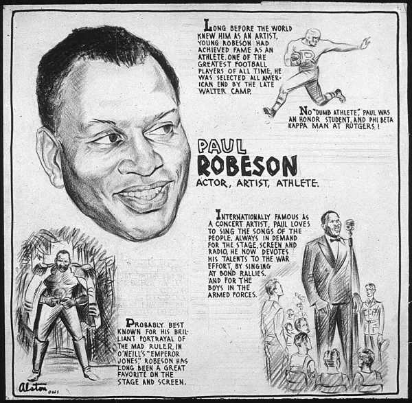 Public Domain: Paul Robeson by Charles Henry Alston (NARA)