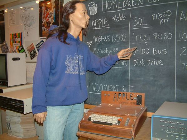 Woz in Steve's Garage