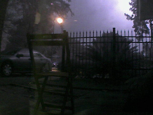 Lightning strikes viewed on IP camera