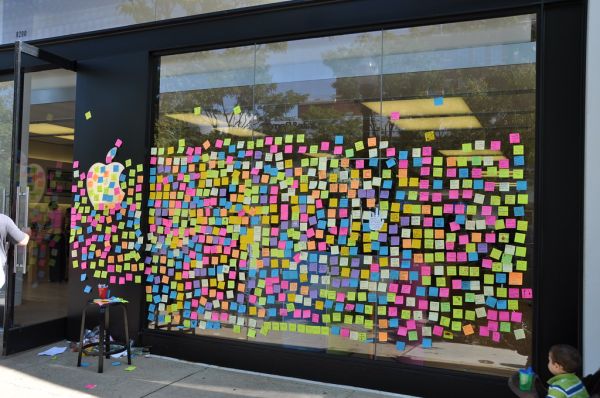Steve Jobs tribute - Clarendon, VA