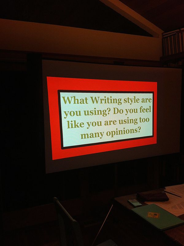 Slow Food Media Team Dinner Meeting: March