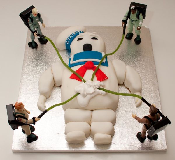 Ghostbusters cake