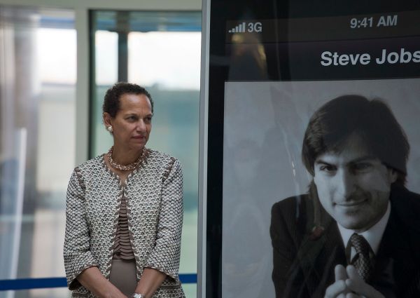 Ambassador Betty E. King at Steve Jobs Exhibit Opening