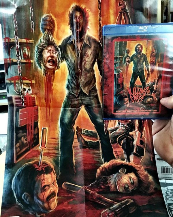 NEW BluRay Day!!! Tim Ritter's CLASSIC 'KILLING SPREE' featuring Asbestos Felt. 1 OF 666!!! With poster. This 1987 classic gorefest is NOT TO BE MISSED!! Brand new BluRay brought to us by the fantastic folks at @grindhousevideo GET YOUR COPY WHILE YOU STI
