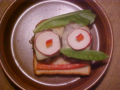 Hamburger faces