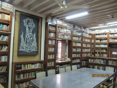 Gandhi's library