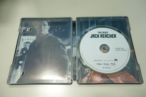 Jack Reacher Blu-ray Disc Steelbook