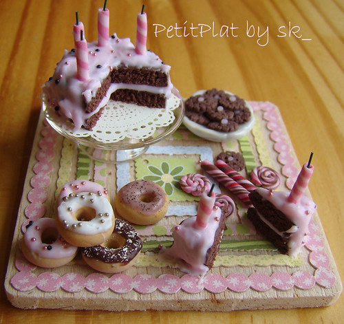 Miniature Food and My Birthday Cake