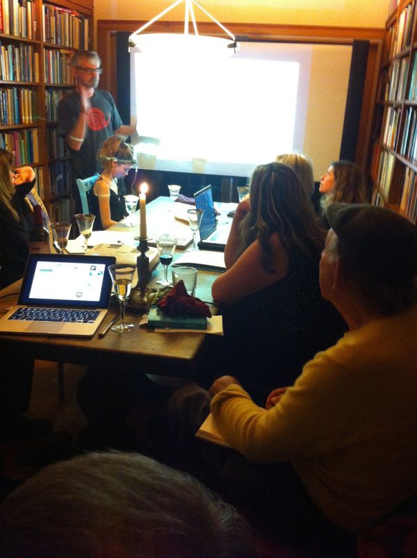 Slow Food Media Team Dinner Meeting: March