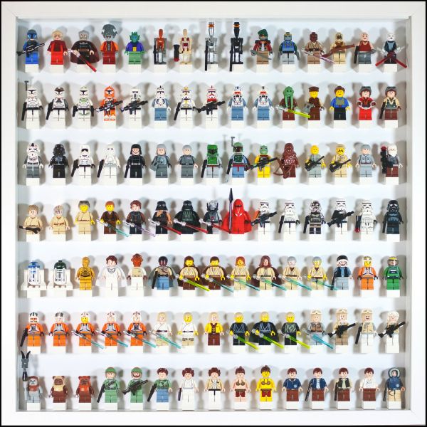 Lego Star Wars Minifig display No. 01