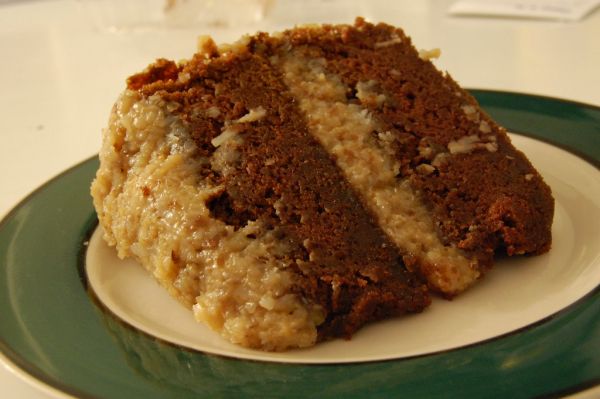 German chocolate cake