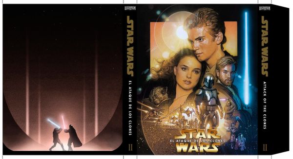 Star Wars 2 El Ataque de los Clones - bluray Slipcover STEELBOOK JARvideo