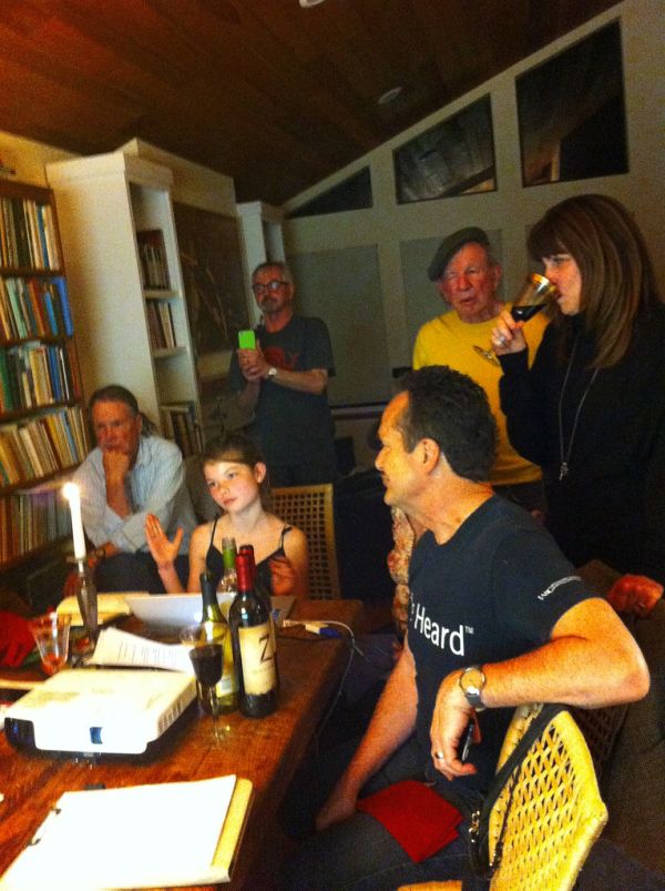 Slow Food Media Team Dinner Meeting: March