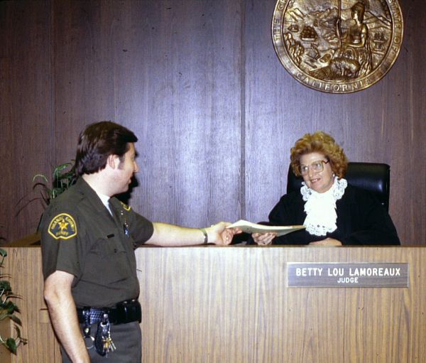 Judge Betty Lou Lamoreaux, 1980