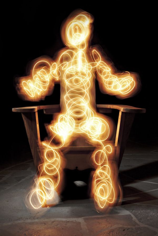 the hovering being of pure light