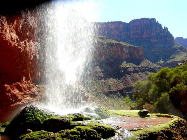 Grand Canyon - behind Ribbon Falls