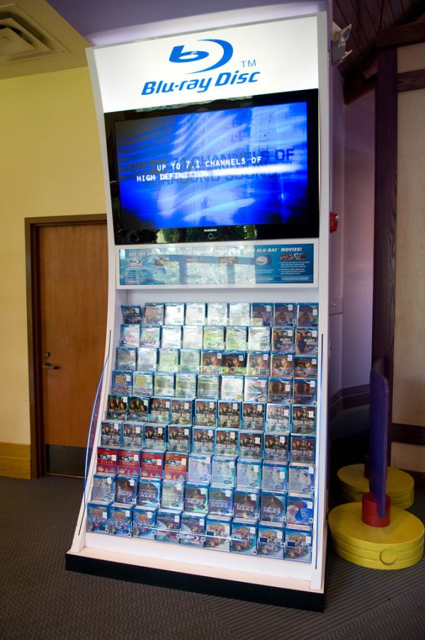 Downtown Disney - Blu Ray Display