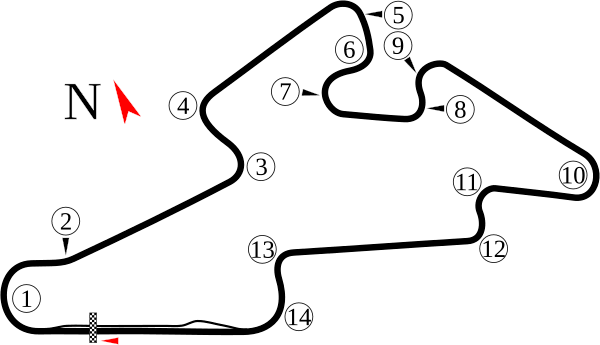 Brno (formerly Masarykův okruh)