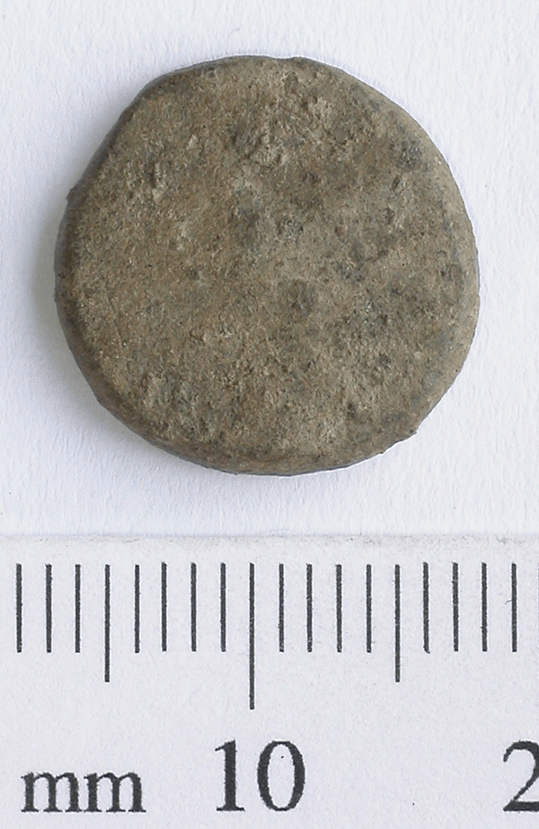 <div class='fn'> Copper alloy disc, possible coin blank</div>