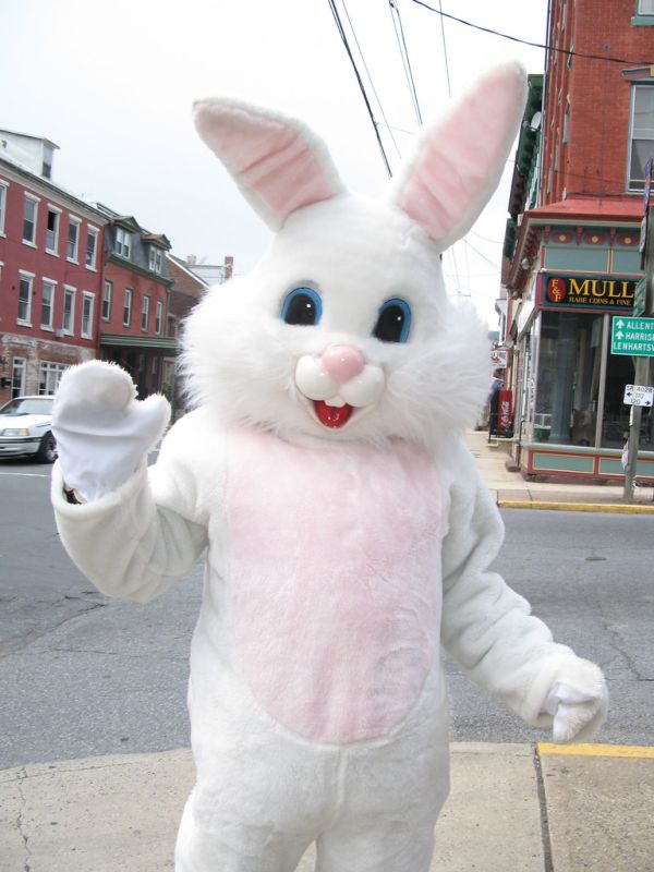 Easter Bunny, Hamburg Pa
