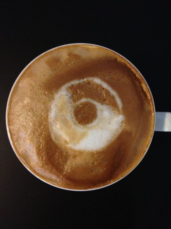 Today's latte, Chromium.