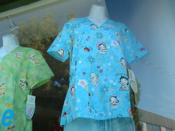 'Betty Boop' nurse's smock