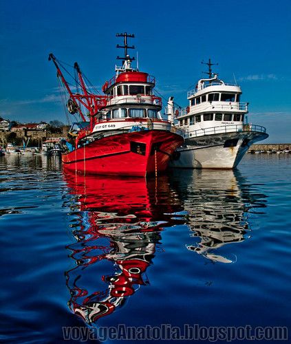 Fishing Boats at Black Sea