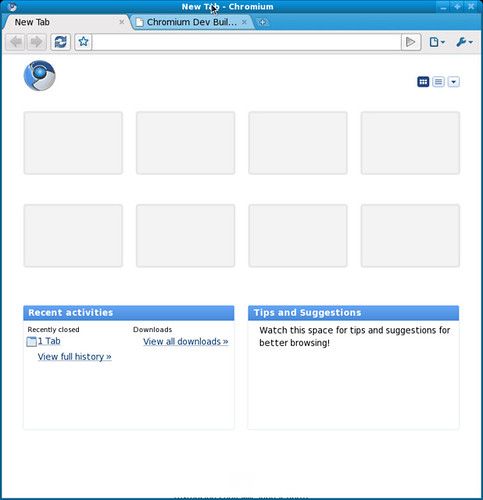 Chromium Browser in Fedora