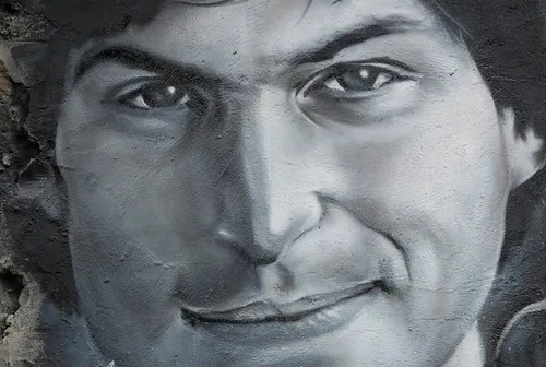 Steve Jobs painted portrait _DDC7955