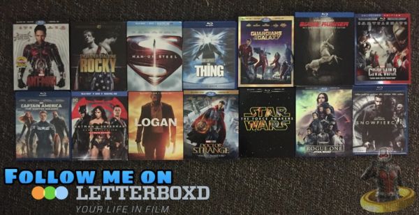 My Blu-Ray Collection! (+ Follow Me on Letterboxd!!)