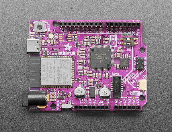 Adafruit Metro M7 with AirLift - Featuring NXP iMX RT1011