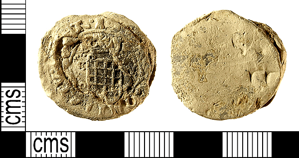 <div class='fn'> IOW-C94DC2 Post-Medieval Cloth Seal</div>