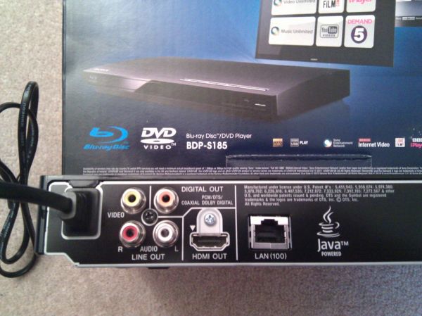sony bluray dvd iptv player