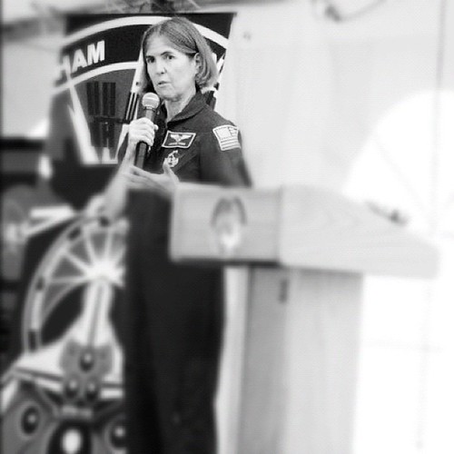 Godspeed, Dr. Voss. Read more about her work here: http://1.usa.gov/wES6Dd