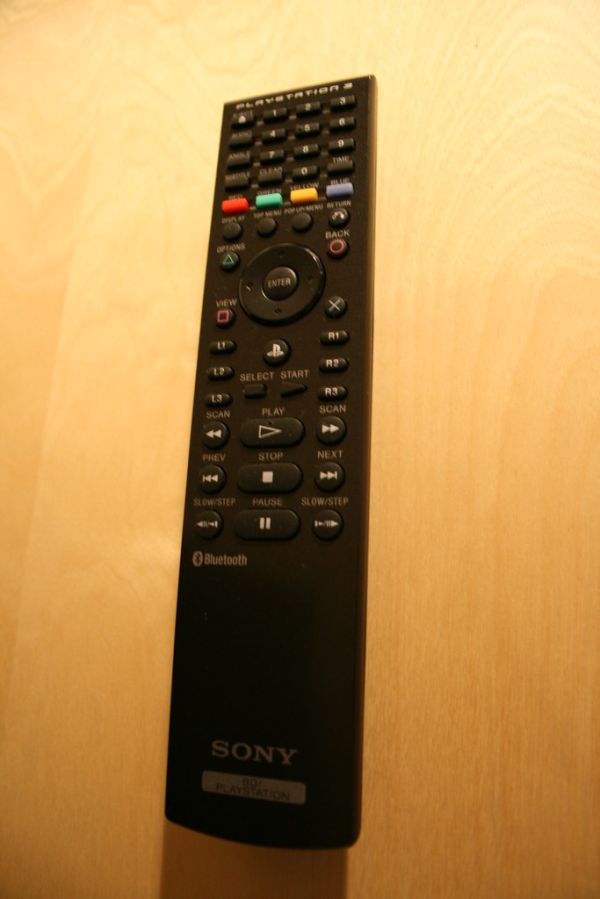 Sony PS3 BluRay Remote Control
