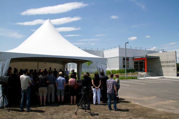 Official opening of Library and Archives Canada’s Nitrate Film Preservation Facility / Cérémonie d’ouverture officielle du Centre de préservation de pellicule de nitrate de Bibliothèque et Archives Canada