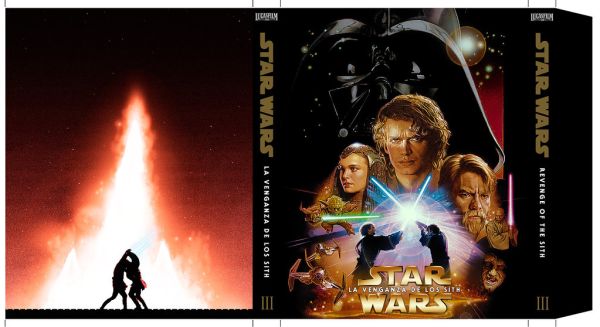 Star Wars 3 La Venganza de los Sith - bluray Slipcover STEELBOOK JARvideo