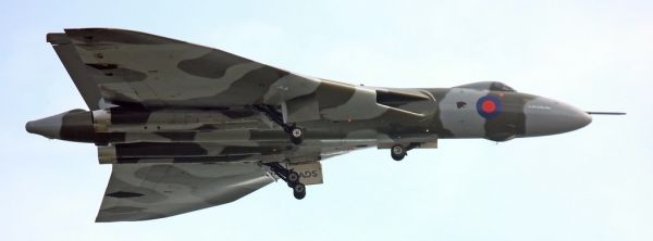 Avro Vulcan (XH558) at Clacton Air Show 2013