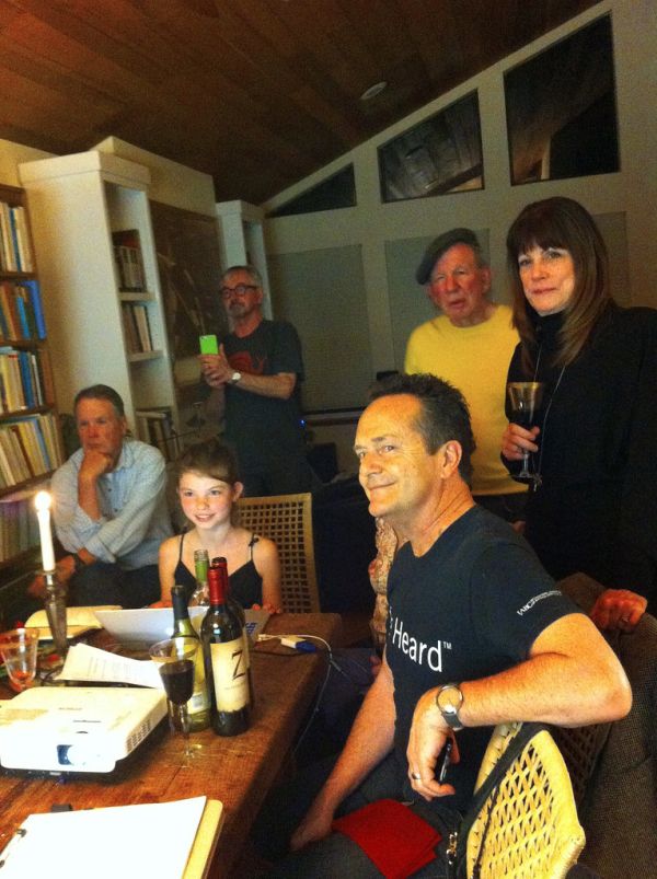 Slow Food Media Team Dinner Meeting: March